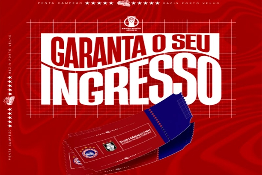 GAZIN PORTO VELHO: Ingressos com preço promocional estão disponíveis 