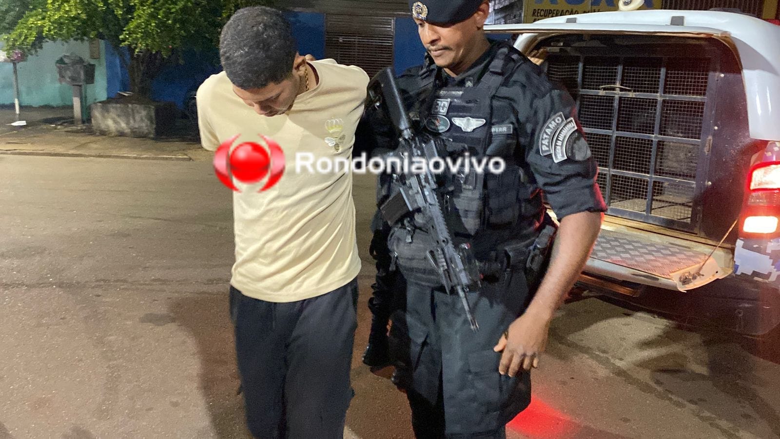 NÃO ESCAPOU: Perseguição policial acaba na prisão de acusado de furtar motocicleta 