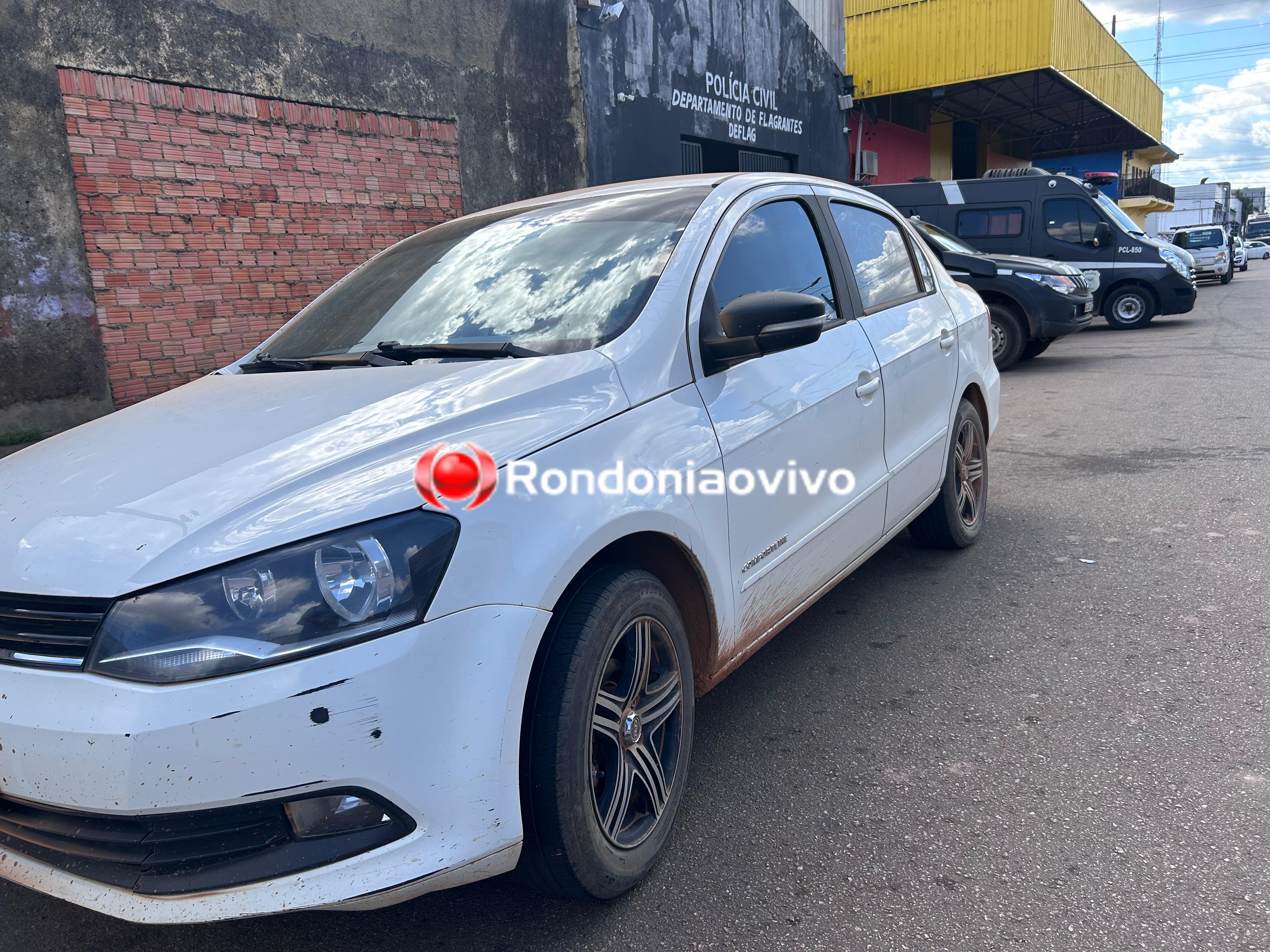 VÍTIMAS AGREDIDAS: PM prende acusado na BR-364 com carro roubado de casal de comerciantes 