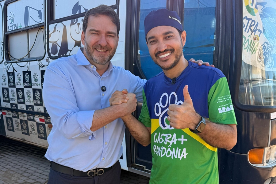 ALEX REDANO: Deputado acompanha programa Castra+Rondônia em Ariquemes