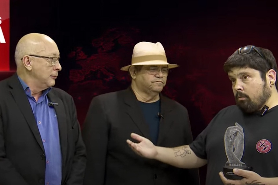 INFORMA RONDÔNIA: Diretor de Redação é homenageado com o Prêmio Fenacom durante programa