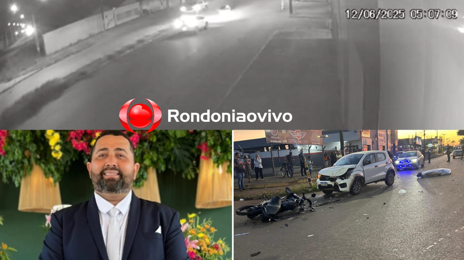 TRÁGICO: Vídeo mostra acidente que matou empresário que estava indo ao círculo de oração 