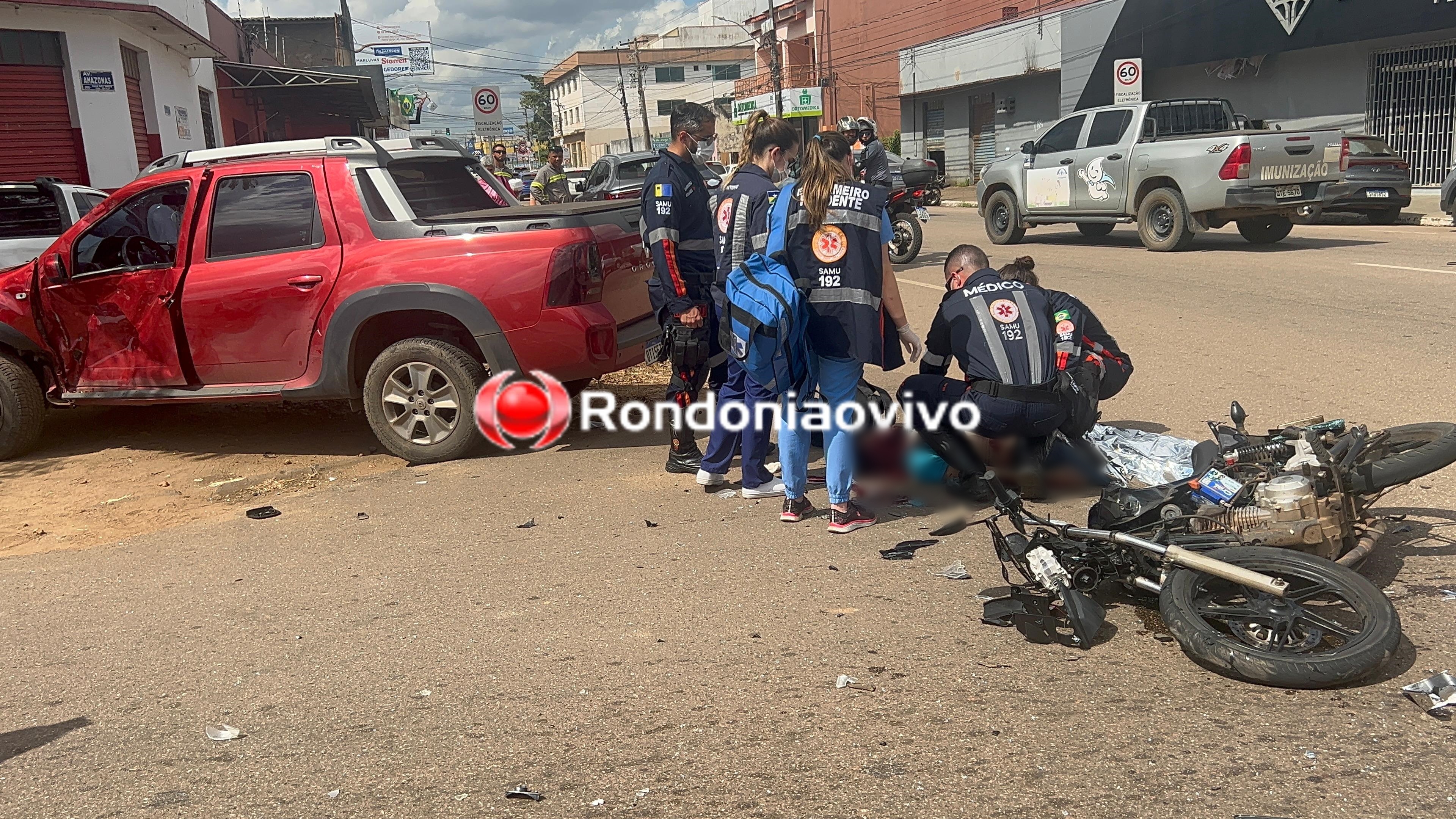 VÍDEO: Motociclista morre em trágico acidente na Amazonas