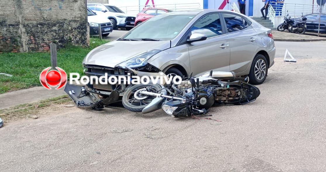 NA CONTRAMÃO: Casal é atropelado por carro na região Central da capital 