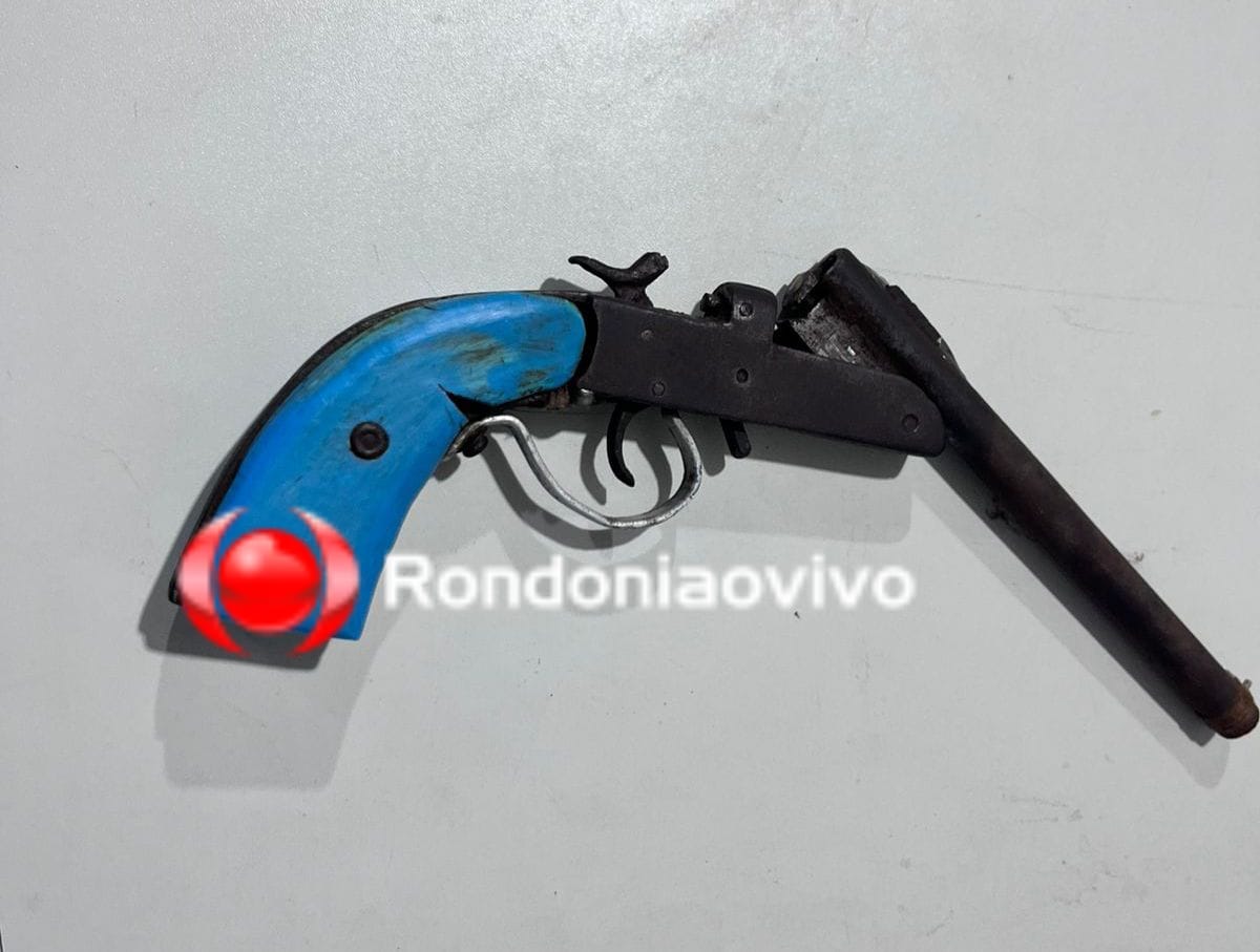 PEDIU AJUDA: Marido é preso armado após agredir e manter esposa em cárcere privado 