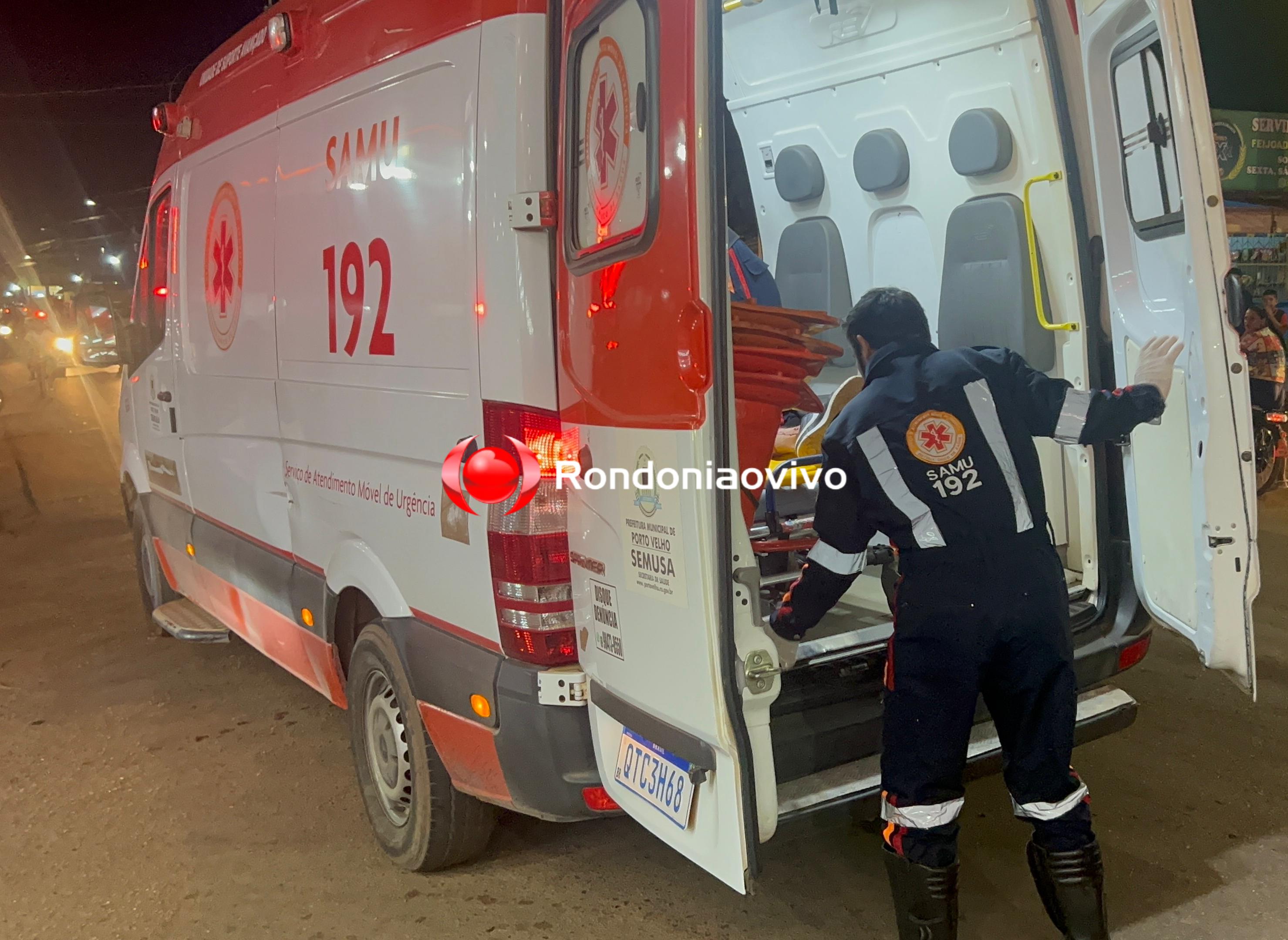 OMISSÃO DE SOCORRO: Motorista de Jetta foge após atropelar gravemente motociclista na Mamoré 