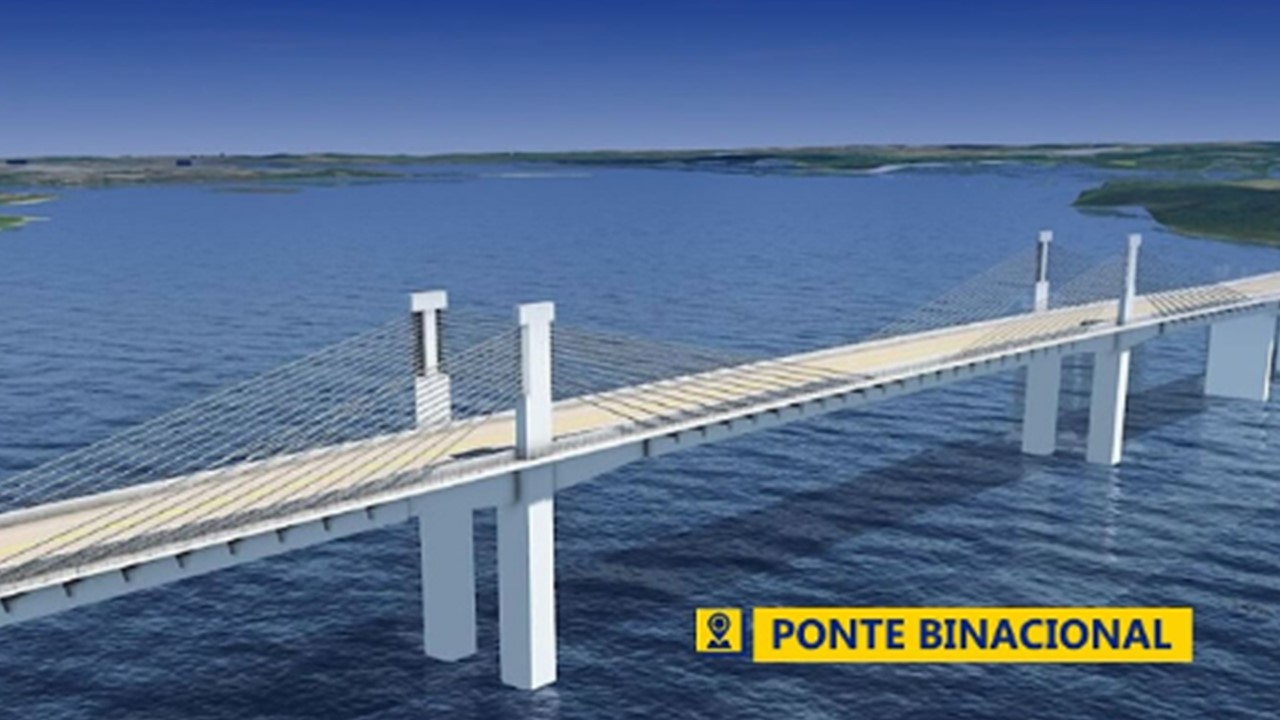 EM GUAJARÁ-MIRIM: Obra da ponte binacional custará R$ 350 milhões e terá quase 5 km de extensão 