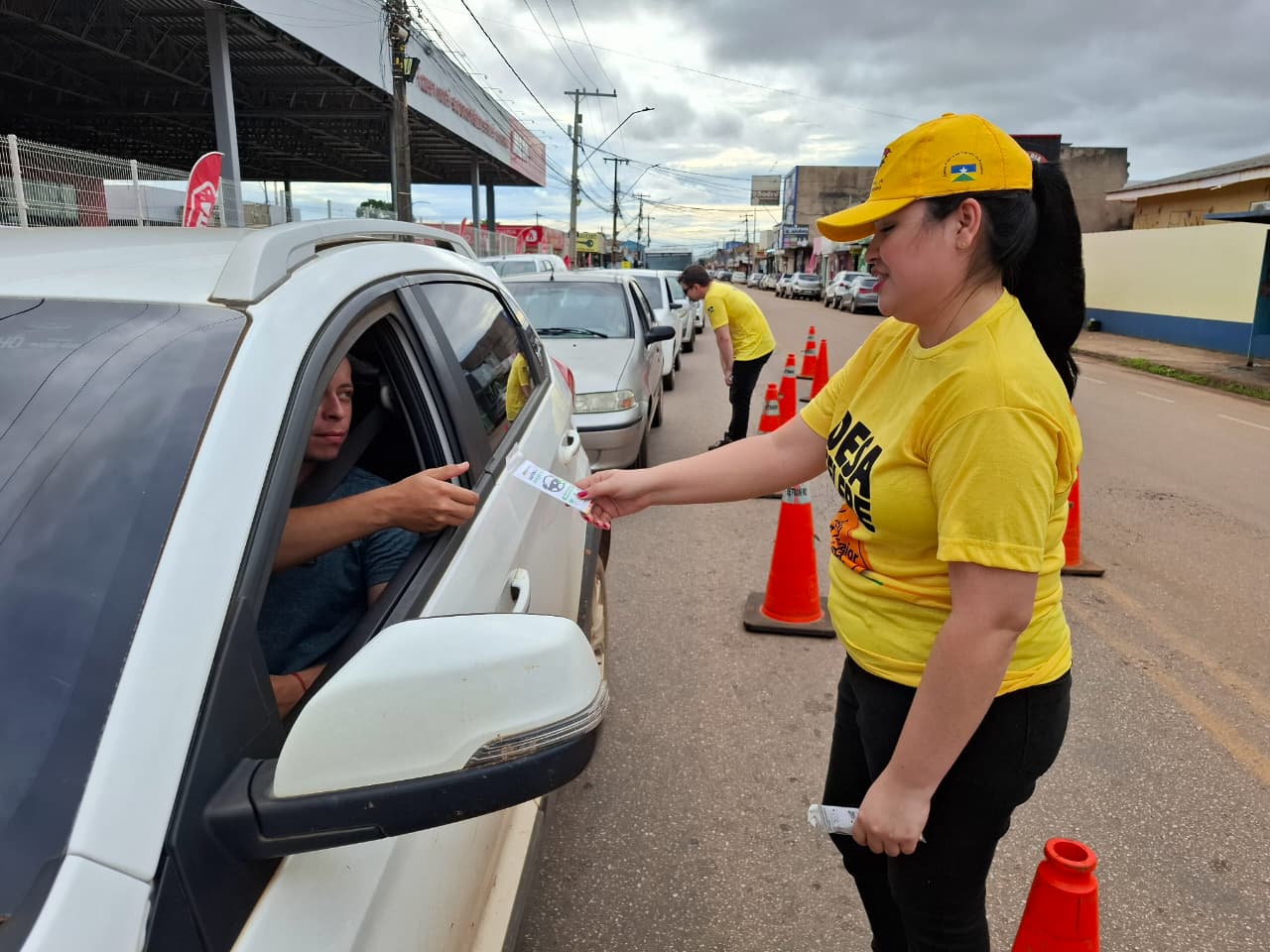 CONSCIENTIZAÇÃO: Detran-RO promove Mobilização “Pit Stop” em pontos com maior índice de sinistros em Porto Velho