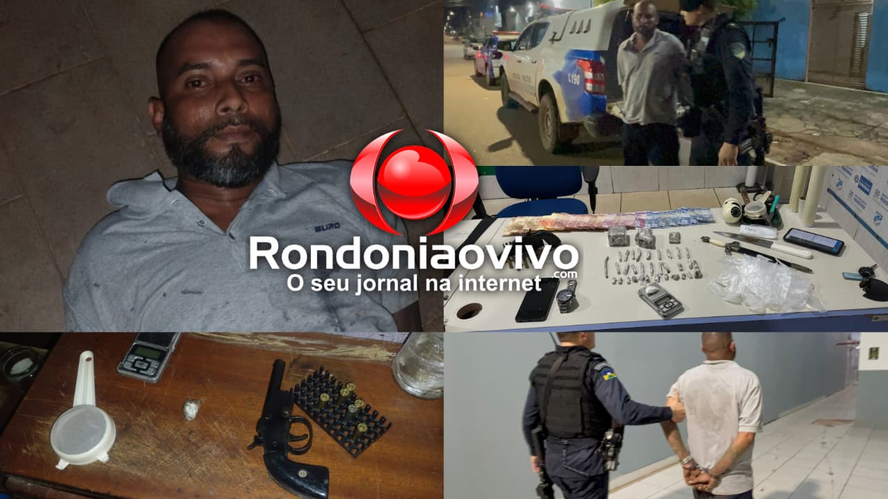 MARCOS FREIRE: PM estoura boca de fumo e prende acusado de tráfico armado