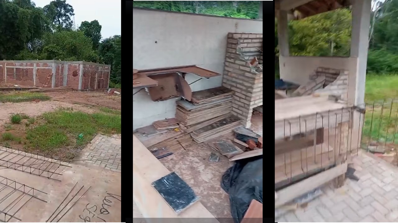 INVESTIGAÇÃO: Vandalismo causa prejuízo milionário em obra do Balneário de Santa Luzia