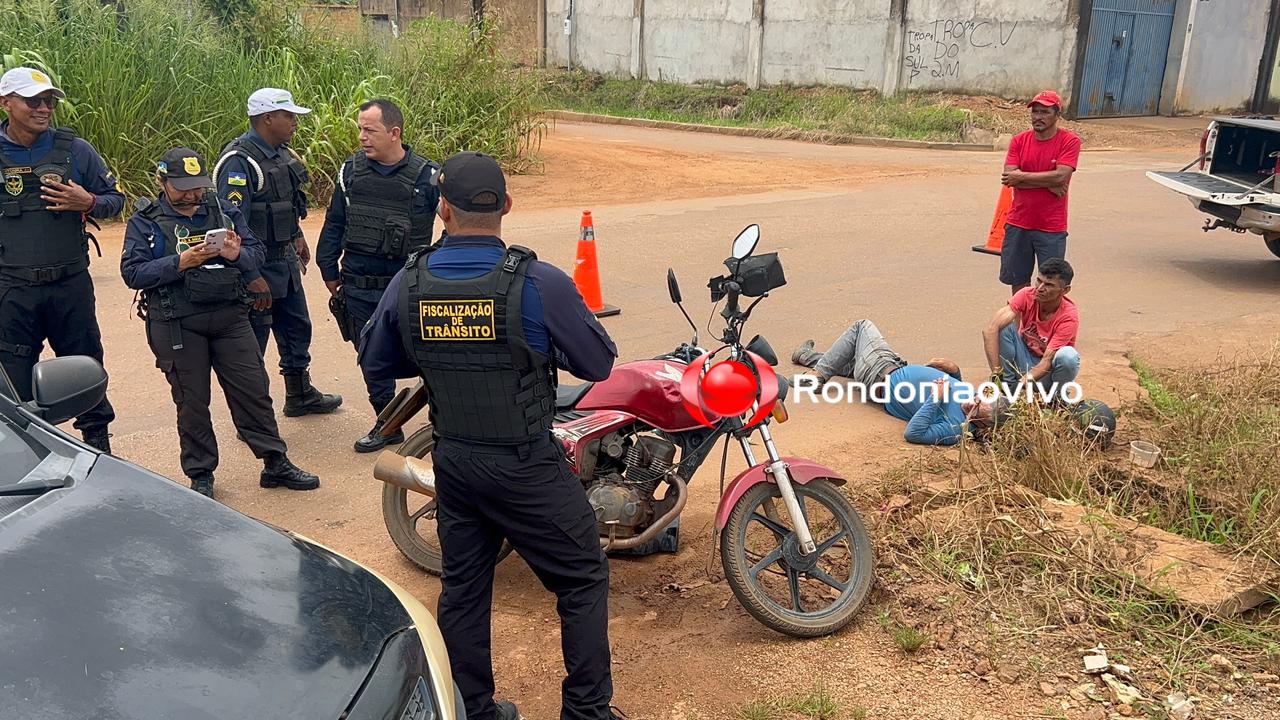 URGENTE: Idoso sofre grave fratura exposta em acidente na Piratininga