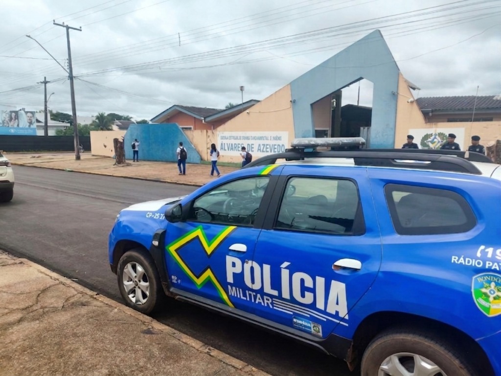 DE VILHENA: Patrulha Escolar reforça segurança nas escolas com ações preventivas