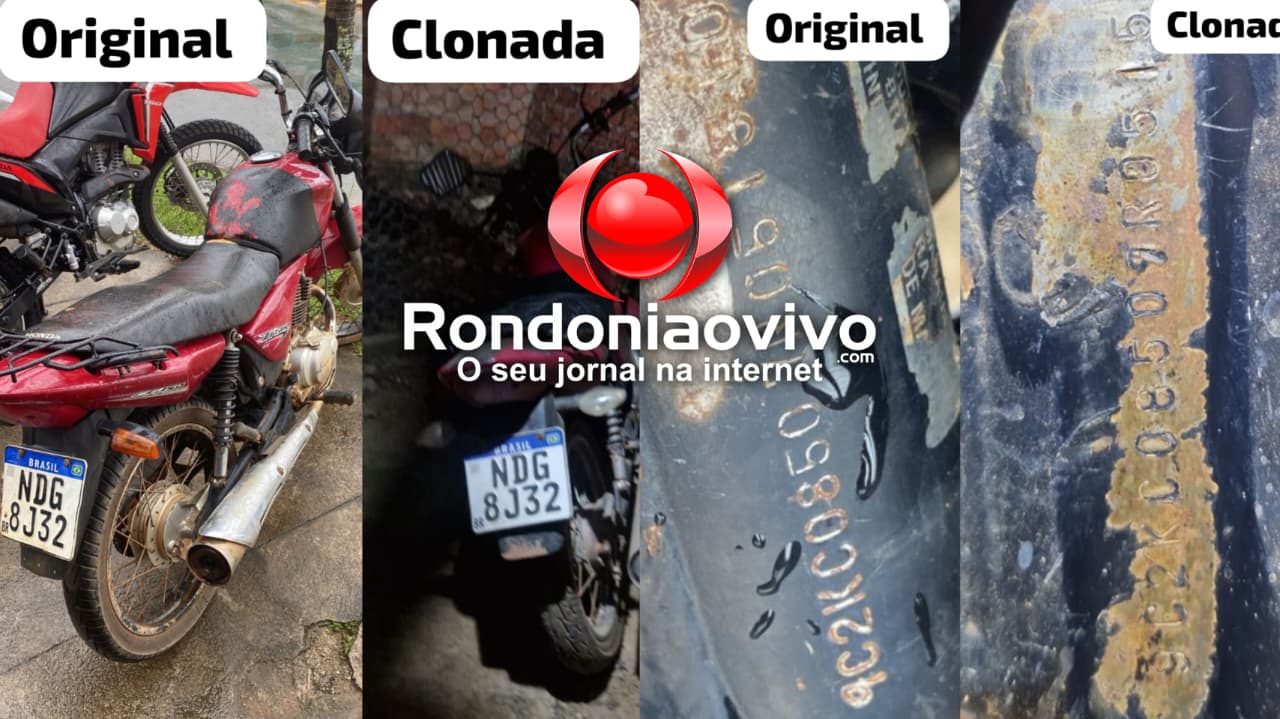'DUBLÊ': PM recupera moto clonada  na capital após dono receber multas no interior ​