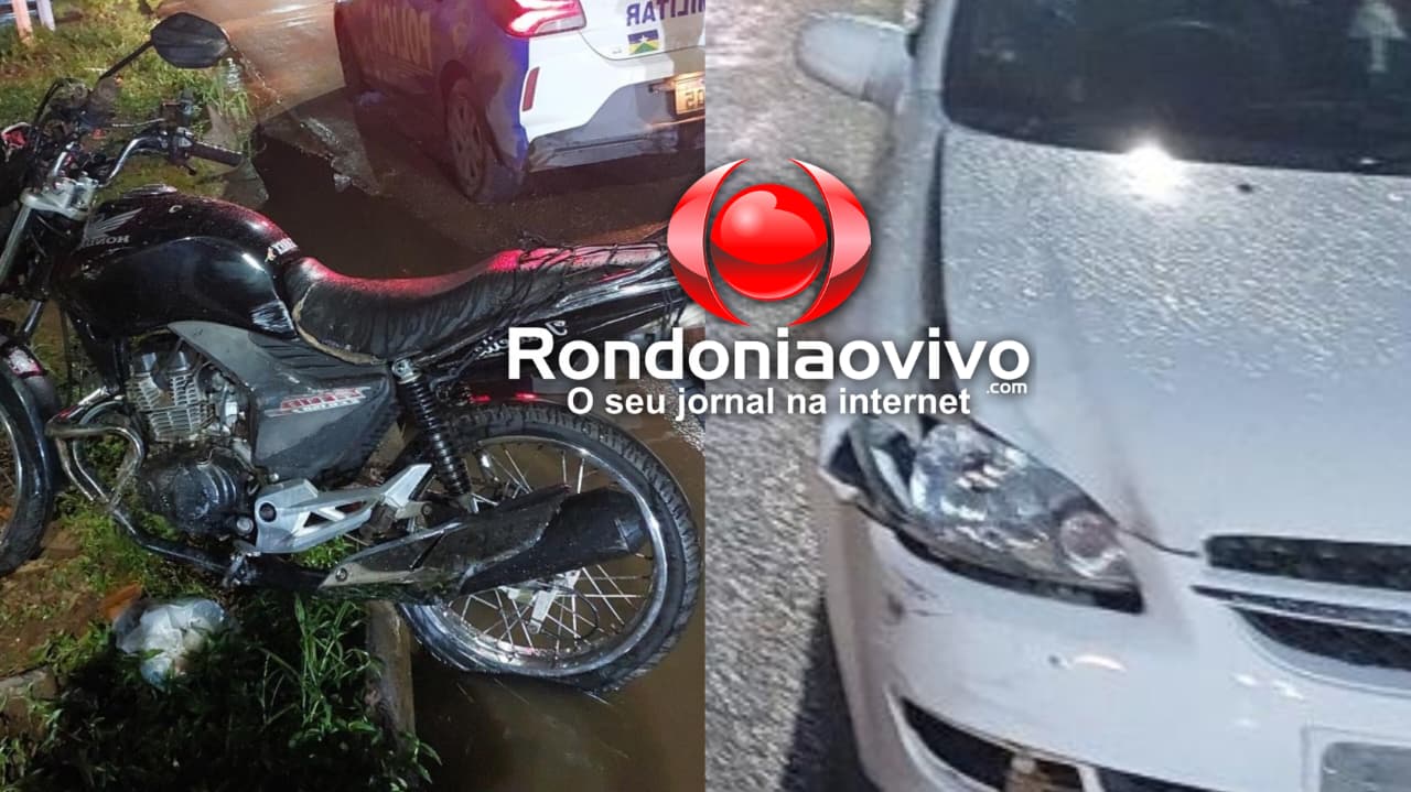 NA CALÇADA: Jovem empina moto e causa grave acidente com bebê de colo e avô