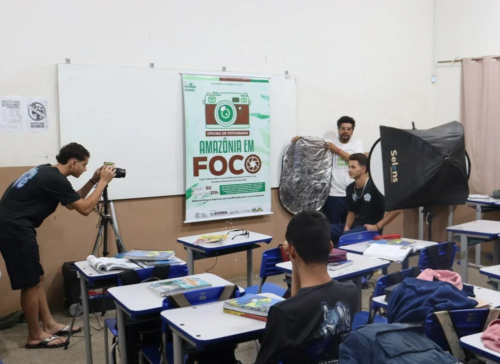 RONDÔNIA: Escola Diversidade Amazônica abre inscrições para oficina gratuita de fotografia 