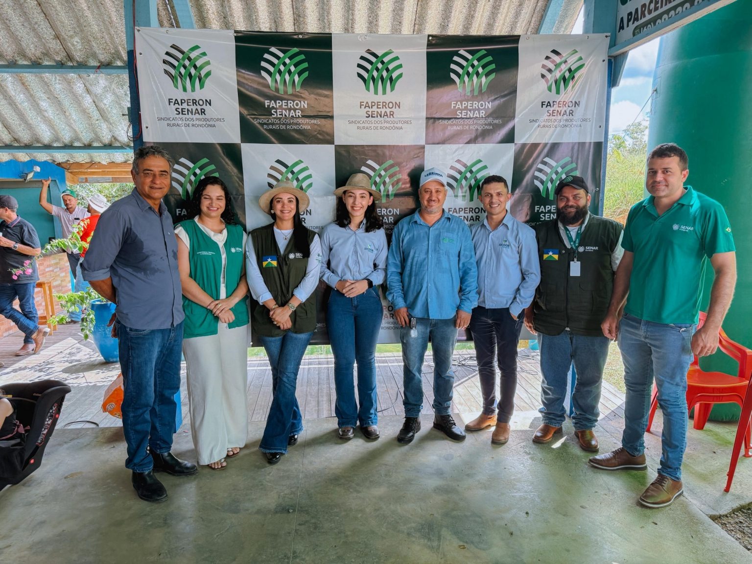 FAPERON/SENAR: Sistema participa da comemoração dos 6 anos do Sind. Rural de Vale do Anari