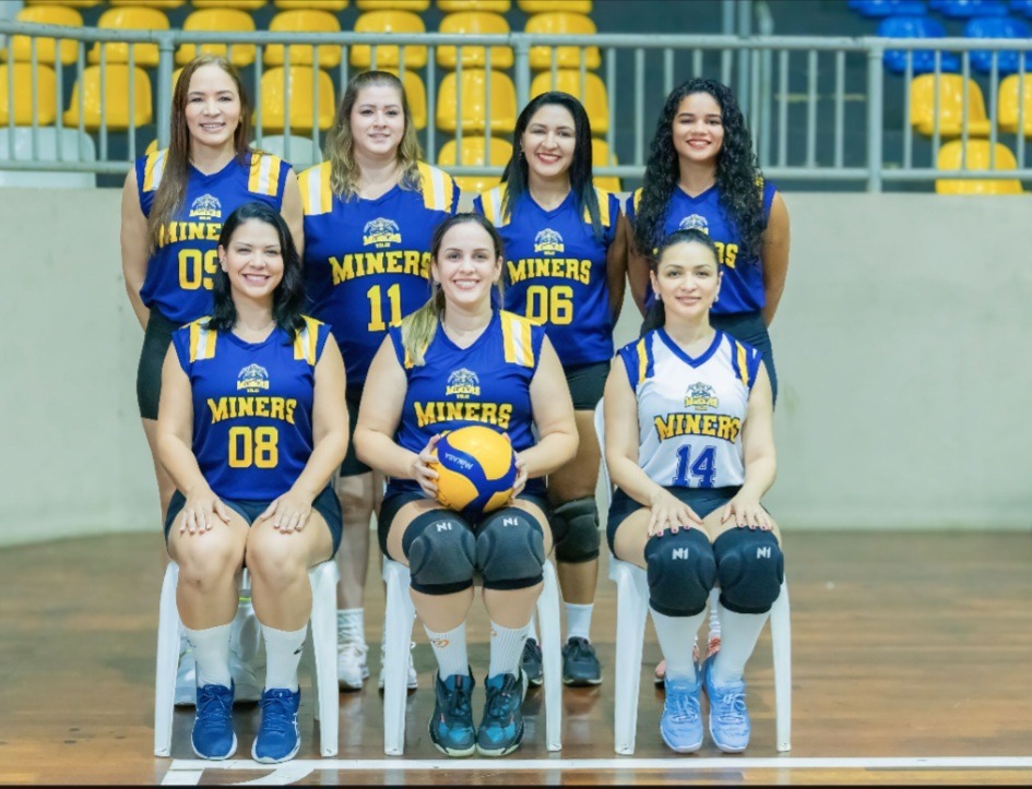 SUCESSO: Miners feminino vira vice-campeão de voleibol em Ji-Paraná