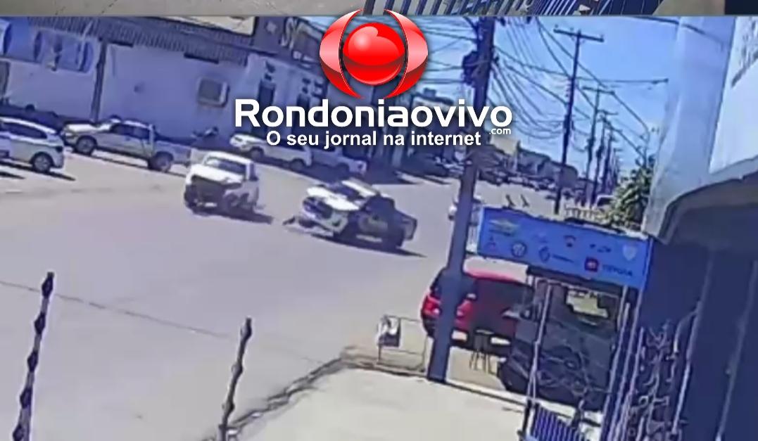 VÍDEO: Motorista destrói viatura da PM; 'Tinha acabado de descer da cegonha'