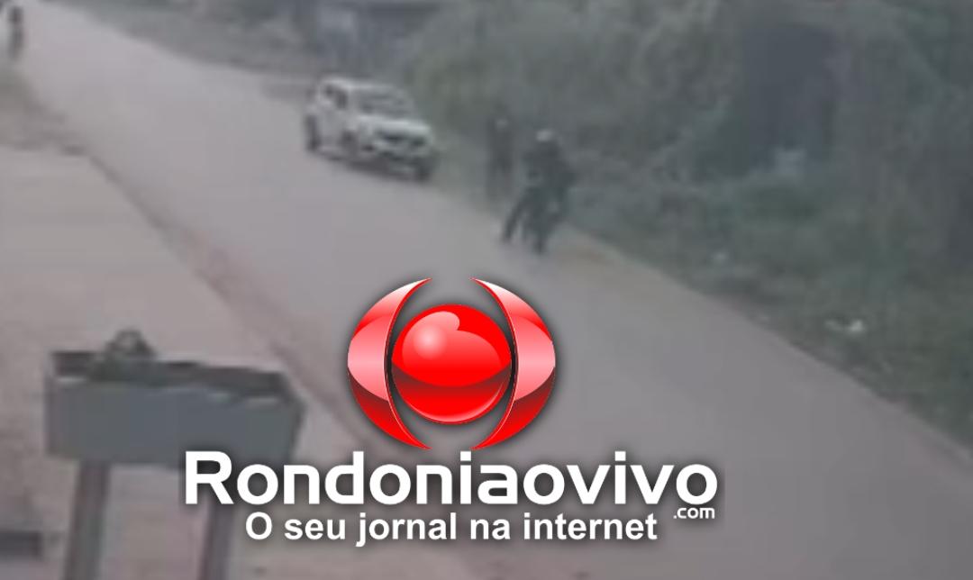 BÊBADO NO TRÂNSITO: Vídeo grava motorista invadindo a contramão e atropelando casal