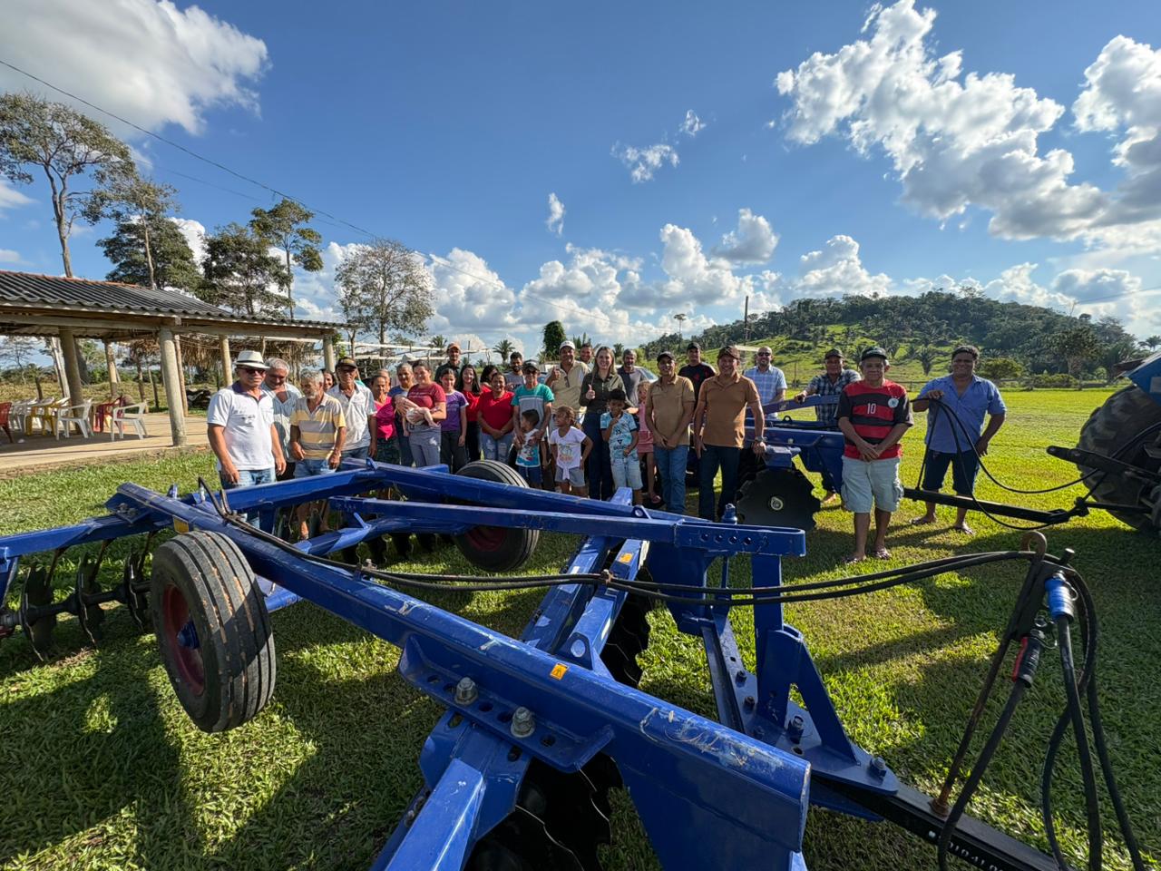 CLÁUDIA DE JESUS: Deputada entrega equipamentos para ASPRUCA em Campo Novo com emenda de R$ 100 mil