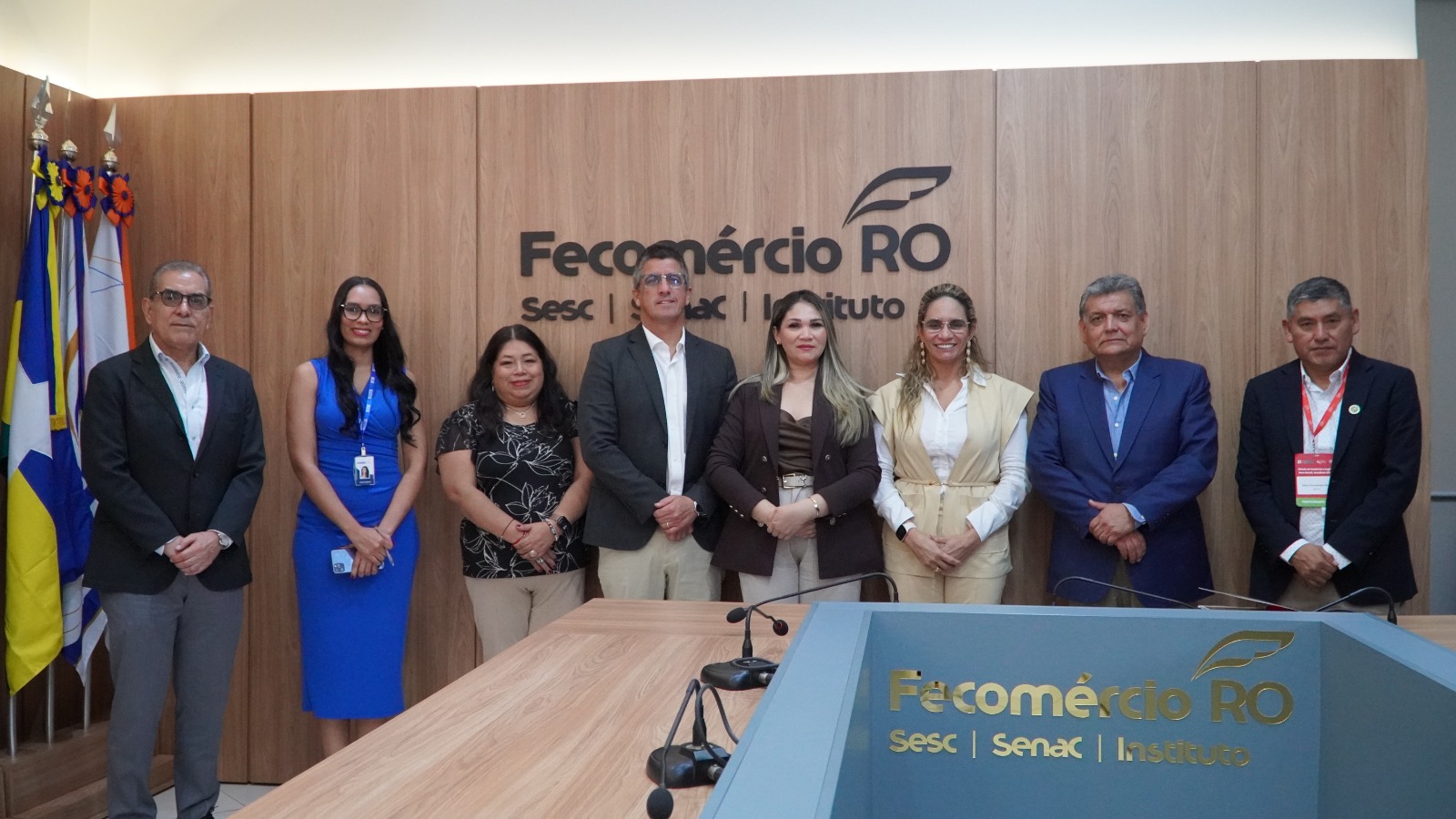 PARCERIA : Fecomércio-RO recebe comitiva do Ministério do Comércio e Turismo do Peru