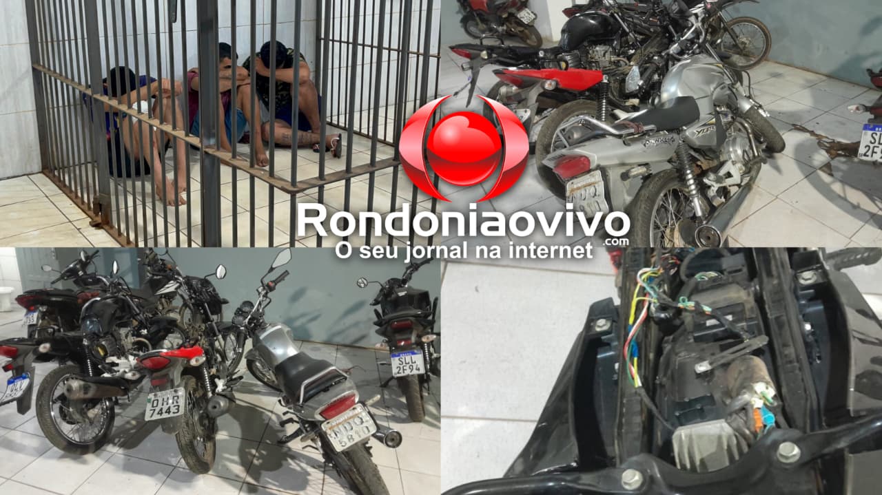 NO COHAB: PM prende criminosos em desmanche de motocicletas roubadas - VÍDEO