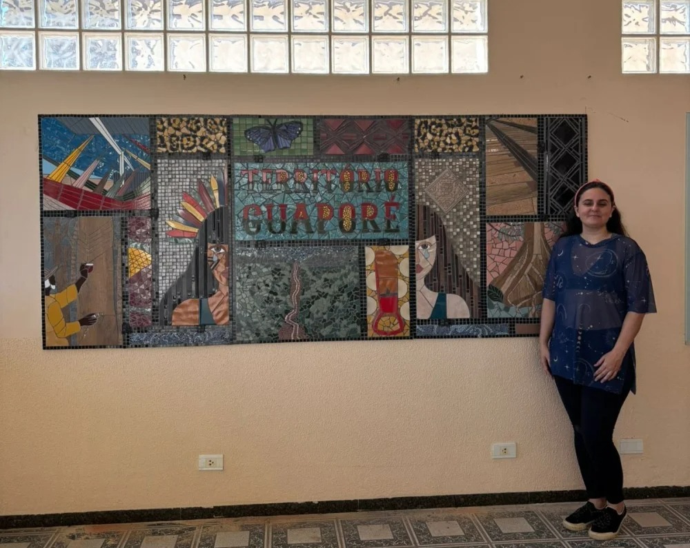 VILHENA: Mural 'Rondônia em Mosaico' passa a integrar o campus da UNIR