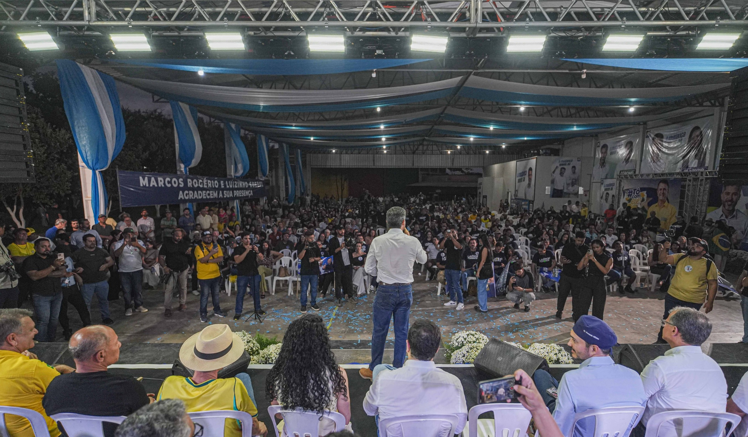 MARCOS ROGÉRIO: Lançamento de pré-candidatura ao Governo lota CTG de Vilhena