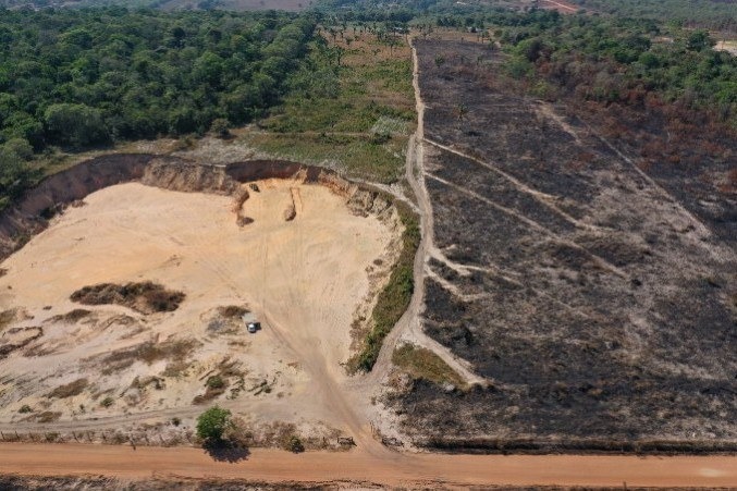  ÁREA PÚBLICA DE RO: MPF move ação contra responsáveis por mineração ilegal e desmatamento