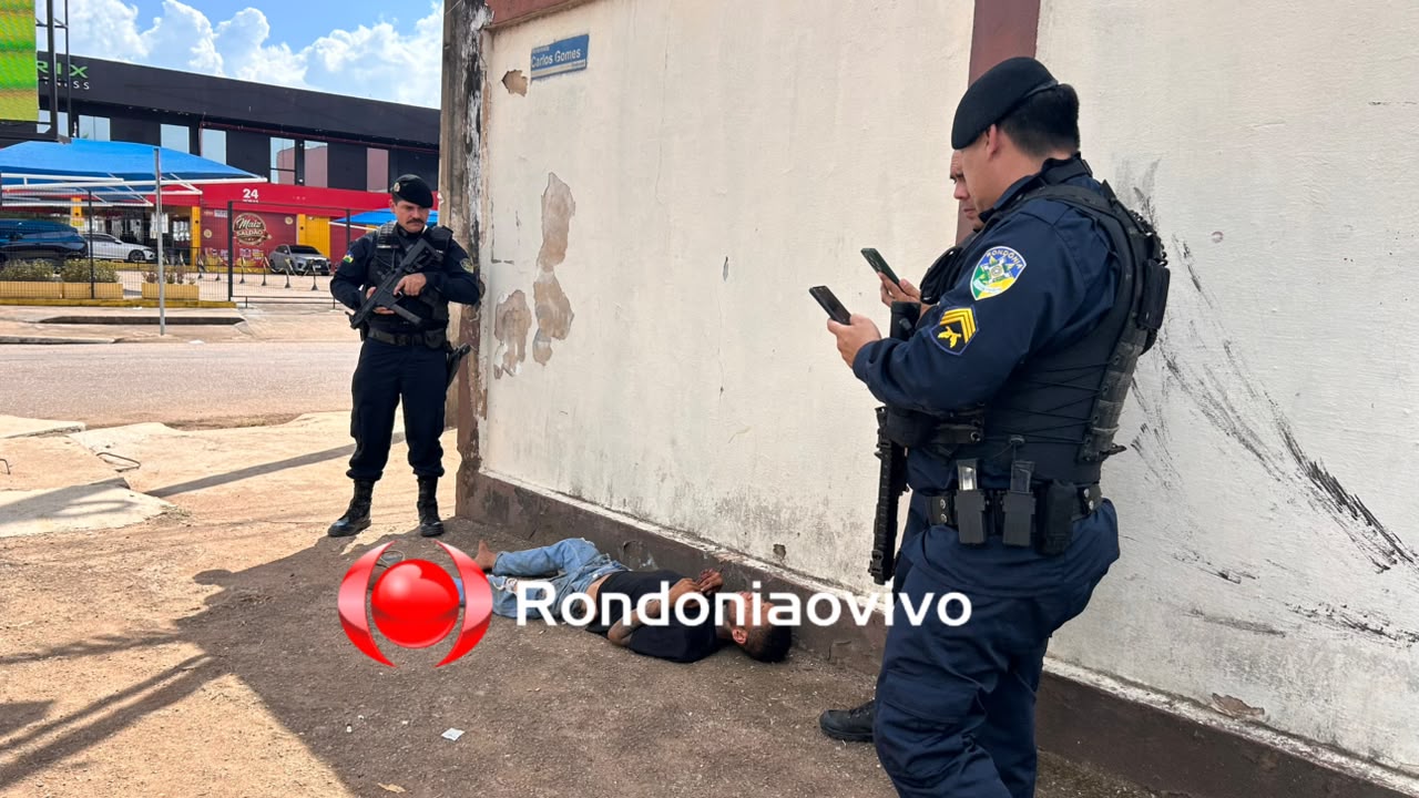ESPANCADO: Homem é submetido a disciplina por criminosos próximo da rodoviária