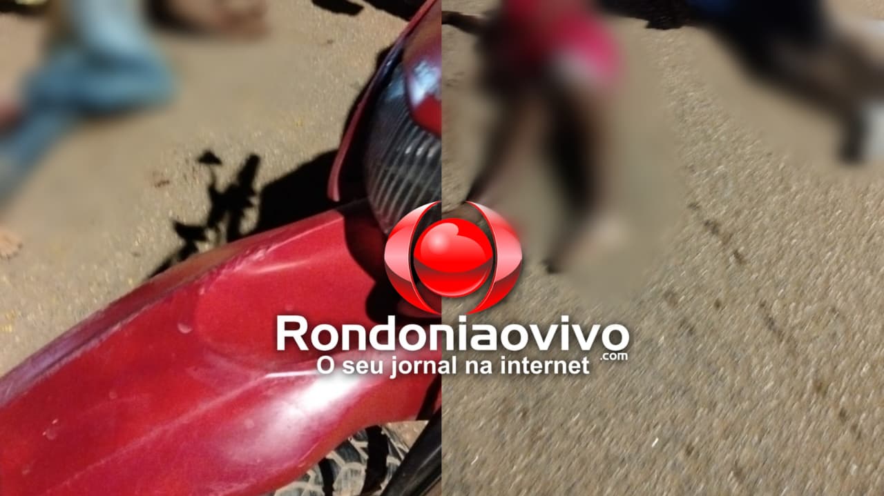 VÍDEO: Grave acidente entre duas motos deixa três feridos na zona Leste