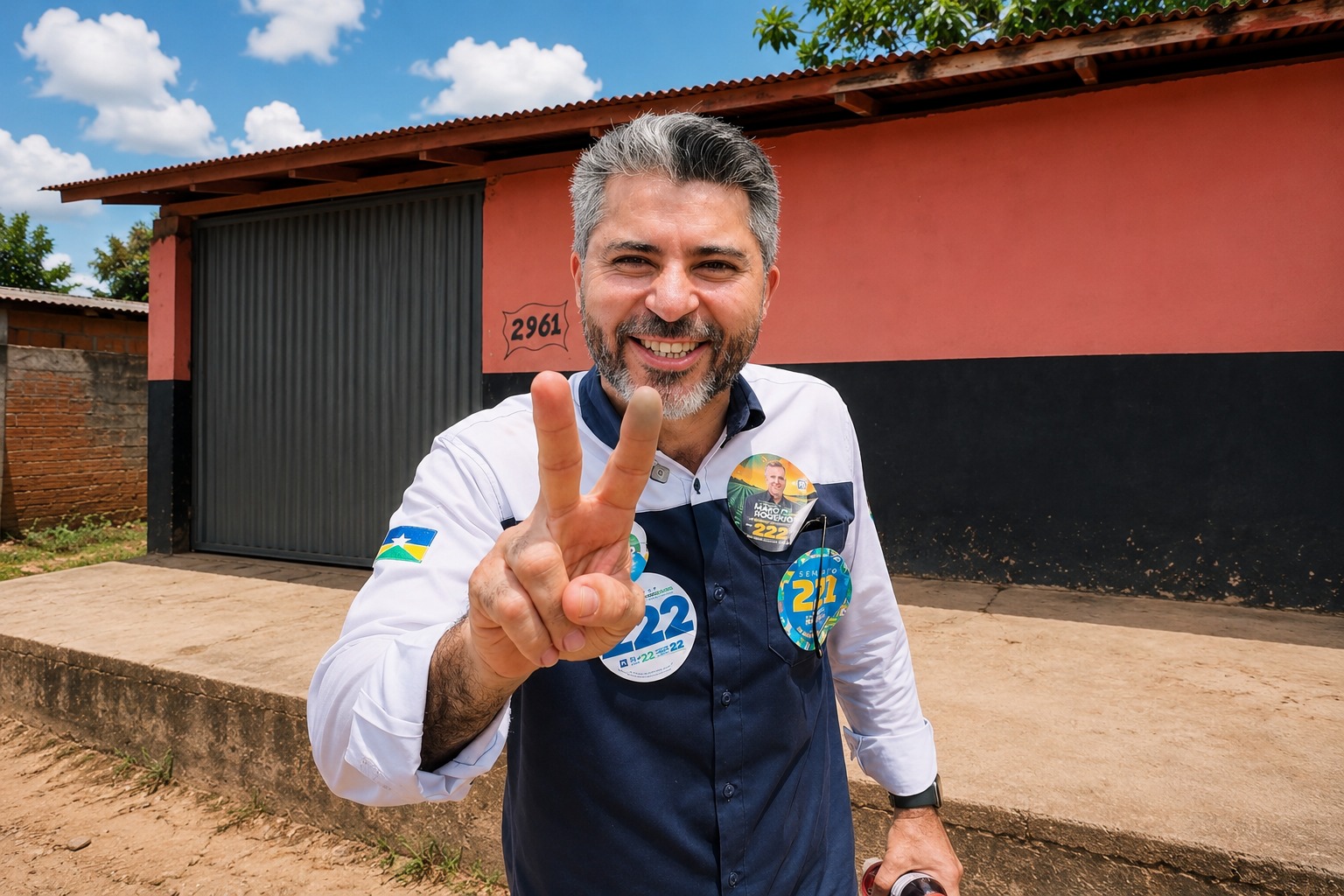 DISPUTA PELO GOVERNO: Marcos Rogério tem 40,7% e quase dobra 2º colocado em pesquisa Veritá