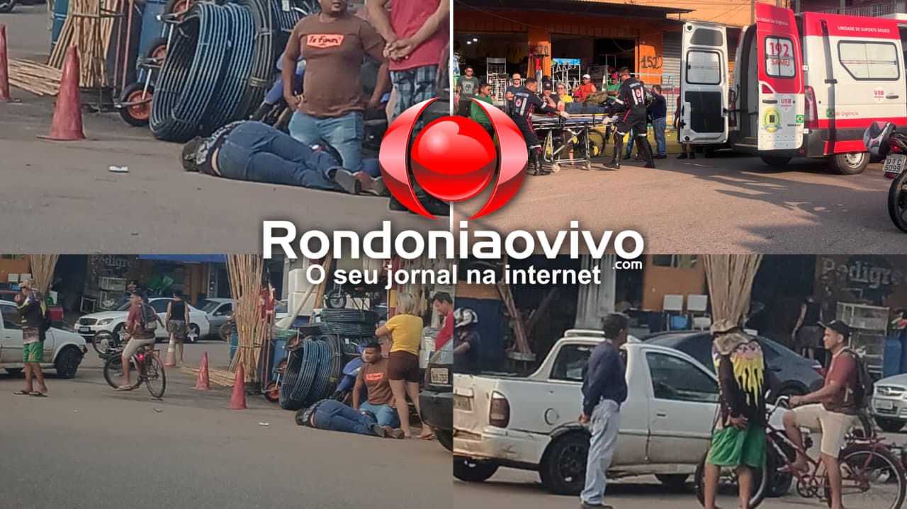 URGENTE: Motociclista vai parar a distância após grave acidente no Cai Nágua