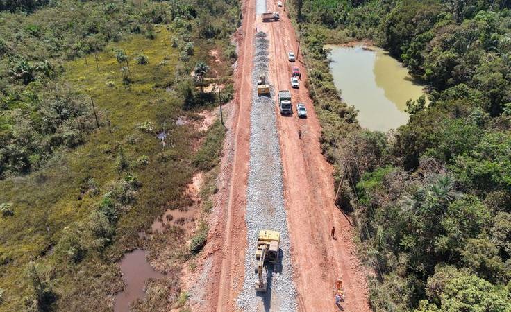 OBRA AVANÇA: Governo libera mais R$ 10 milhões para trecho da BR-319