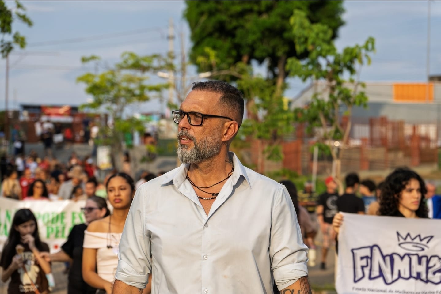 ELEIÇÕES 2026: Dr. Caio Machado participa da 1ª Marcha pelo Clima em PVH