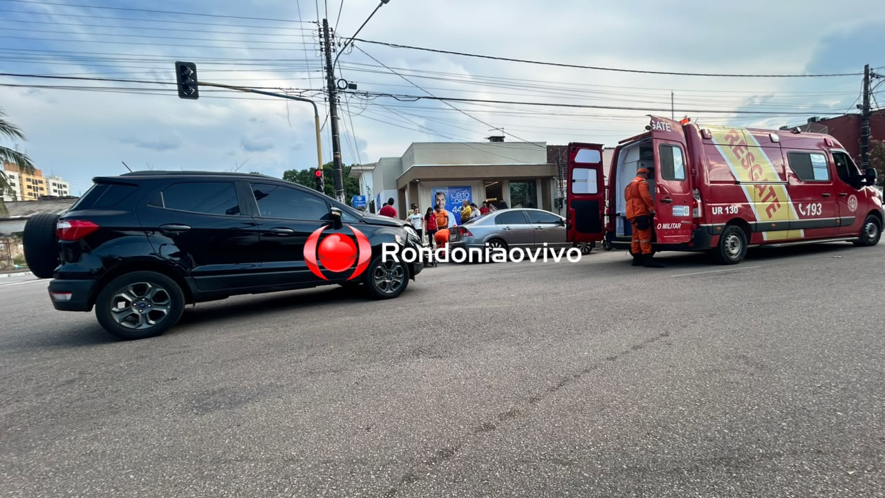 URGENTE: Moto app e passageiro são mais duas vítimas de acidente no Centro