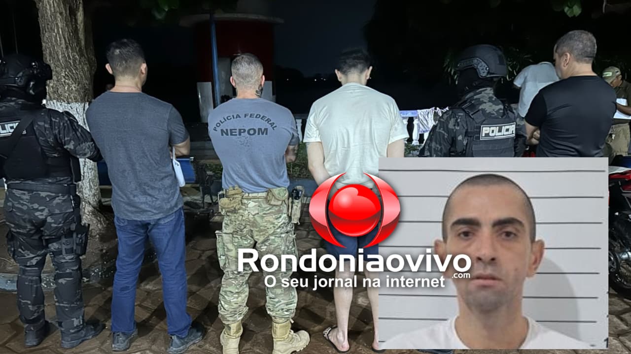 ALTA PERICULOSIDADE:  Líder de facção do Ceará é preso na Bolívia após operação integrada