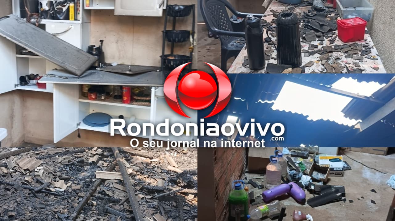 VÍDEO: Casa é arrombada, tem vários objetos furtados e é incendiada