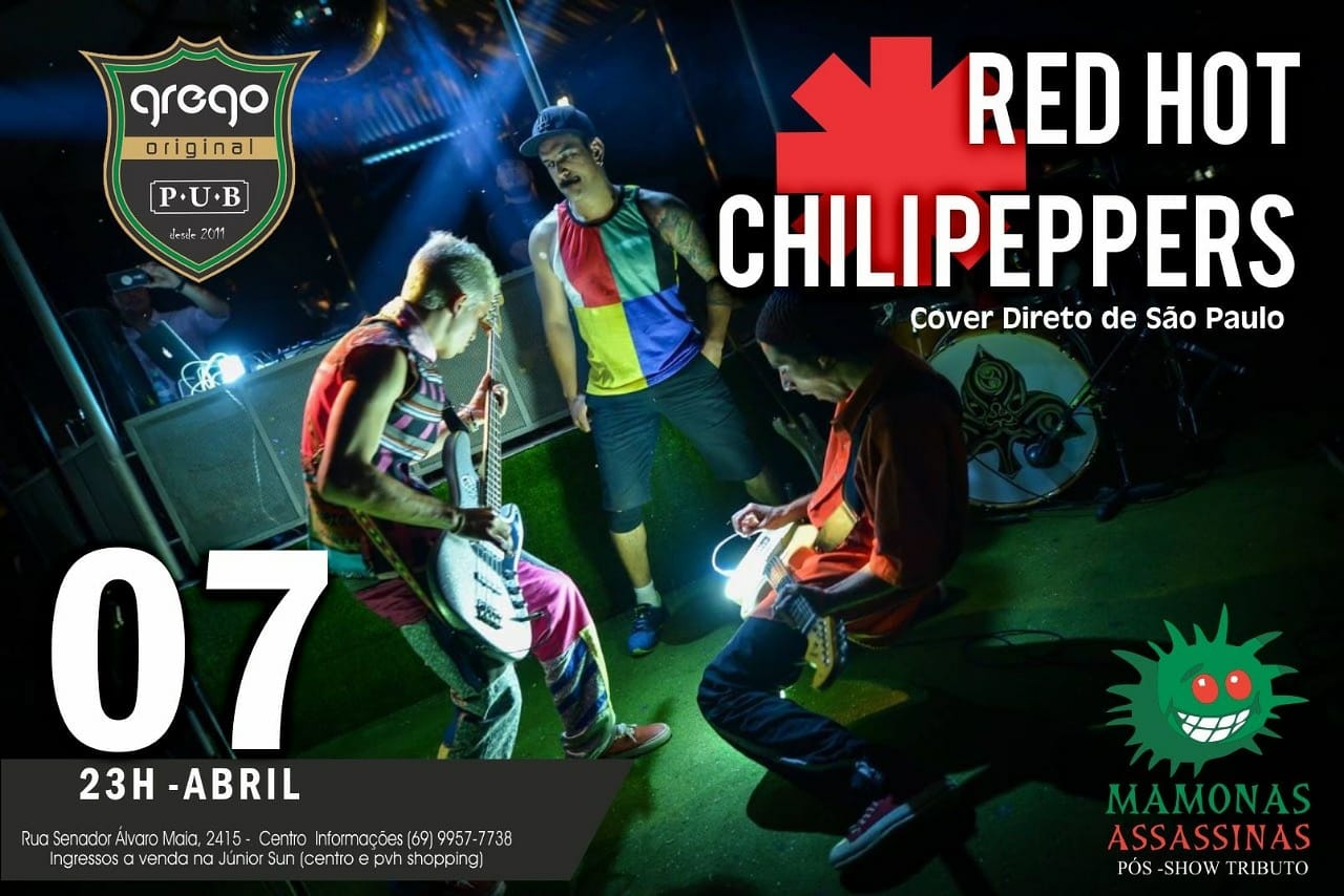 SORTEIO - Tributo Mamonas Assassinas e Red Hot Chili Peppers