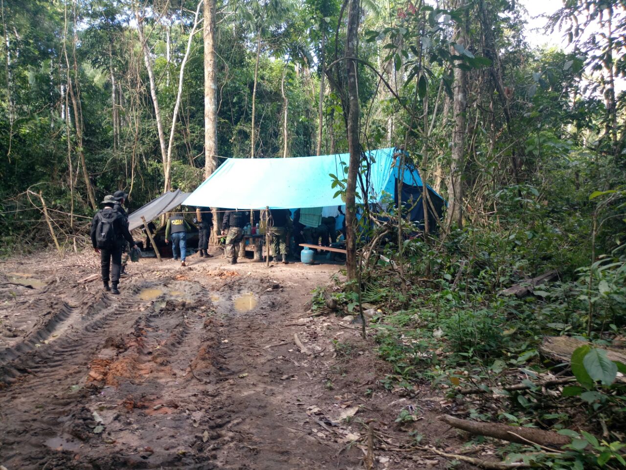 Operação da PF na terra indígena 