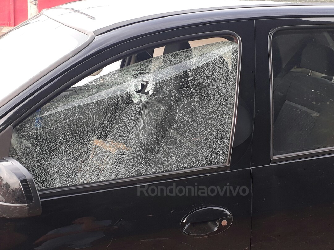 BALA PERDIDA: Acadêmica de direito tem carro alvejado a tiro em pleno trânsito da capital