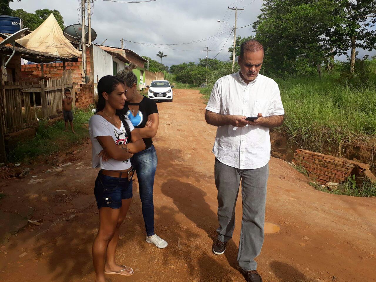 Conjunto de ações para a Comunidade Portelinha é liderada por Alan Queiroz