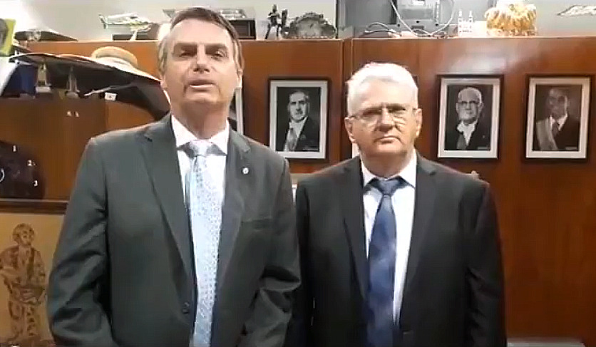 CONFIRA VÍDEO: Bolsonaro apresenta pré-candidato ao Governo de Rondônia