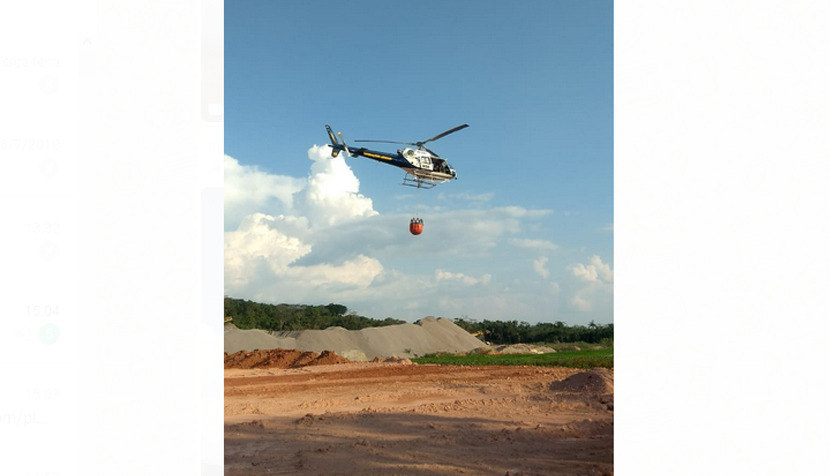 NOA - EXCLUSIVO: Núcleo de Operações Aéreas realiza treinamento de combate a incêndio