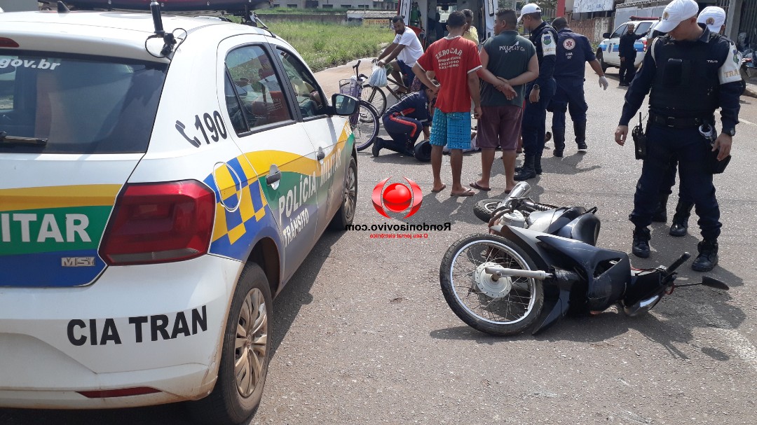 VÍDEO: Condutor de Ranger provoca grave acidente com motociclista