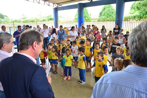 INAUGURAÇÃO: Rede municipal de ensino ganha mais 800 vagas com inauguração de novas salas