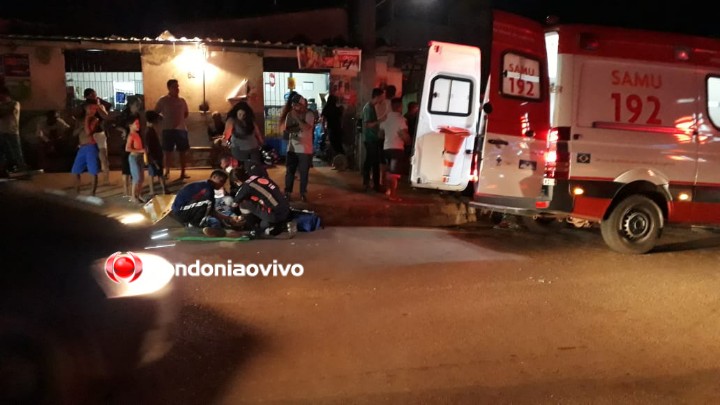 COLISÃO: Segurança de monitoramento sofre grave acidente entre motocicletas