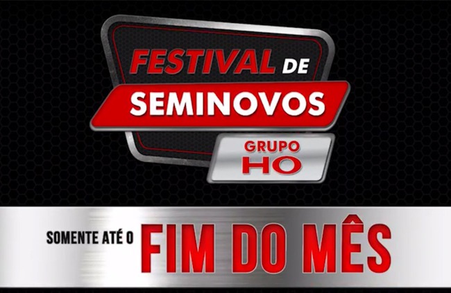 Festival de Seminovos HO até o fim do mês