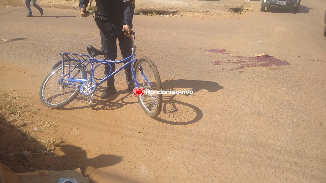 TRÁGICO: Ciclista morre atropelado por caminhonete na zona Leste de Porto Velho