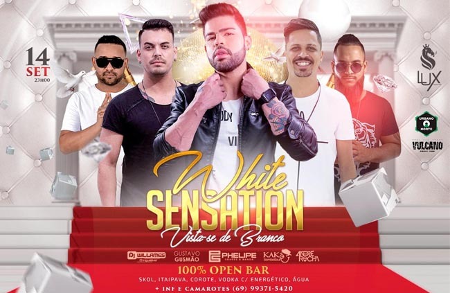 Confira os ganhadores para curtir 'White Sensation'